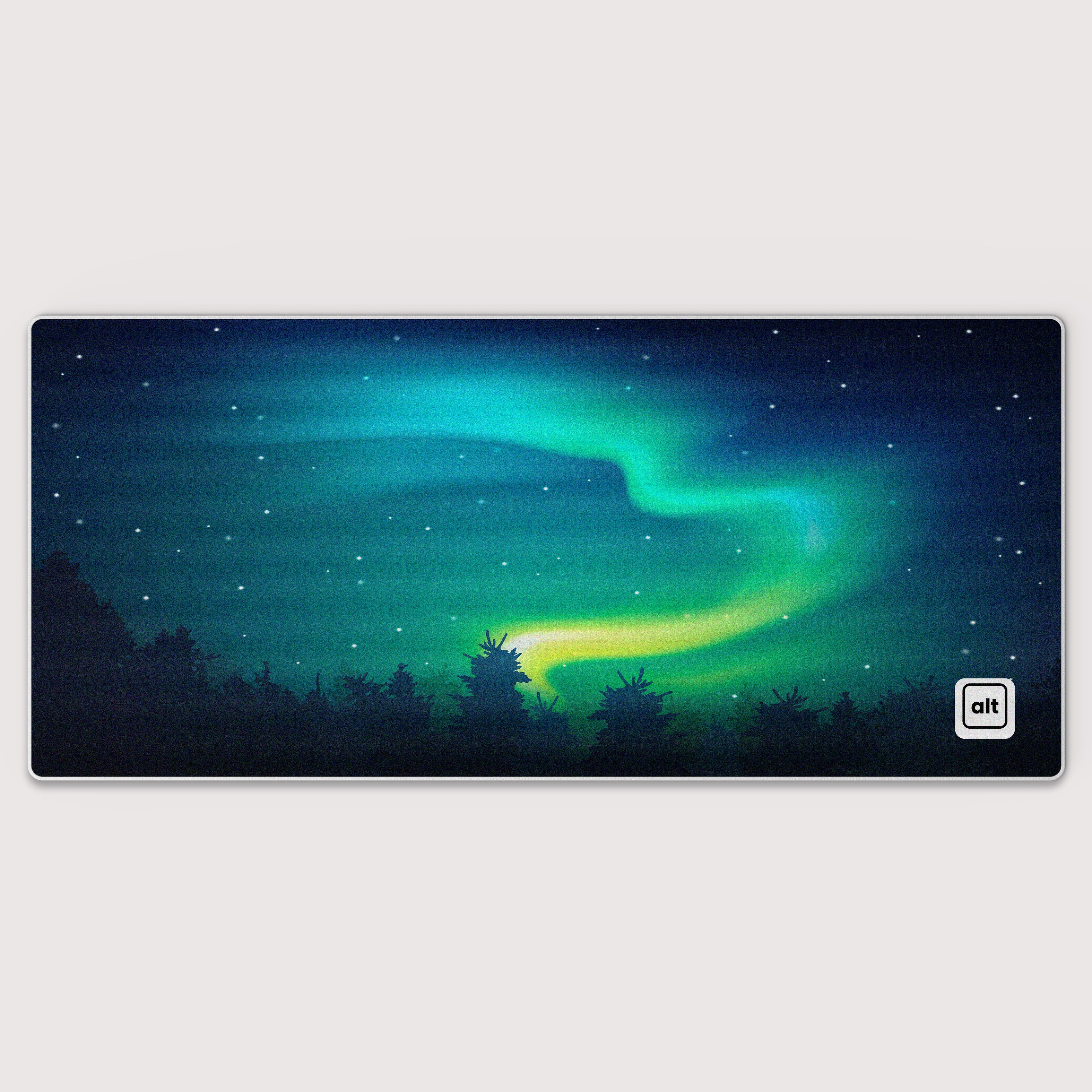 Aurora Borealis Mousepad - Cinch Gaming