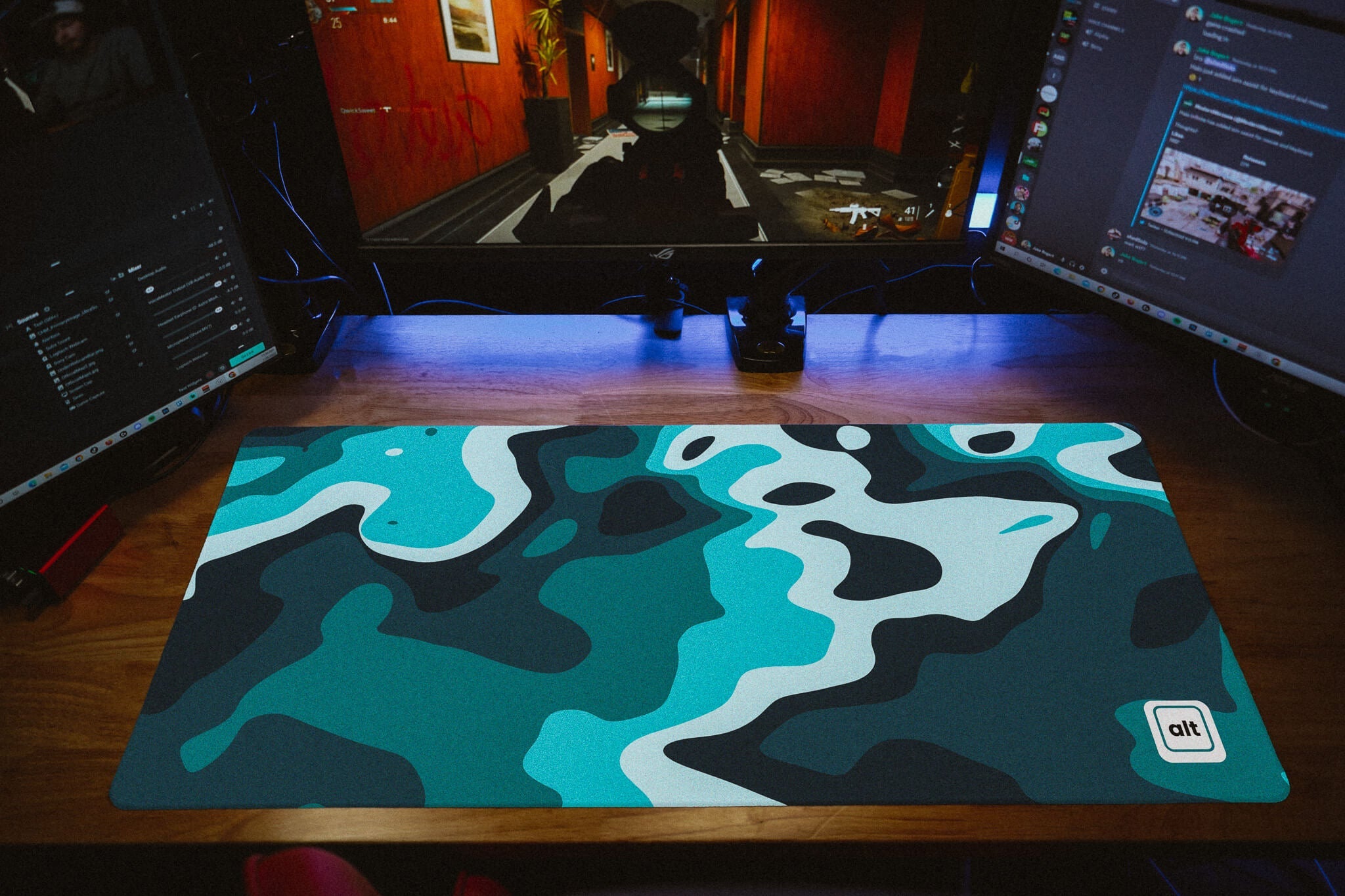 Camo Frosty Mousepad - Cinch Gaming